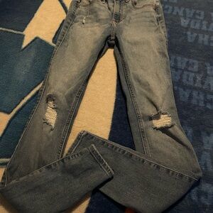 Hollister Light Blue High-Rise Jeans